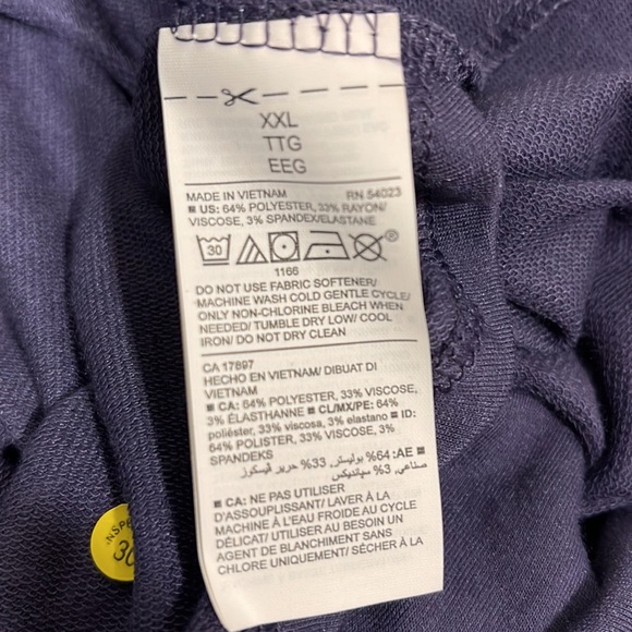 Old Navy open back top. XXL - Picture 8 of 8